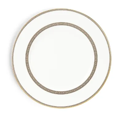 Golden Lace Wedding Dinner Plate